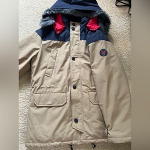 Nautica Winter jacket, Men’s L, has spare/extra buttons. Never worn